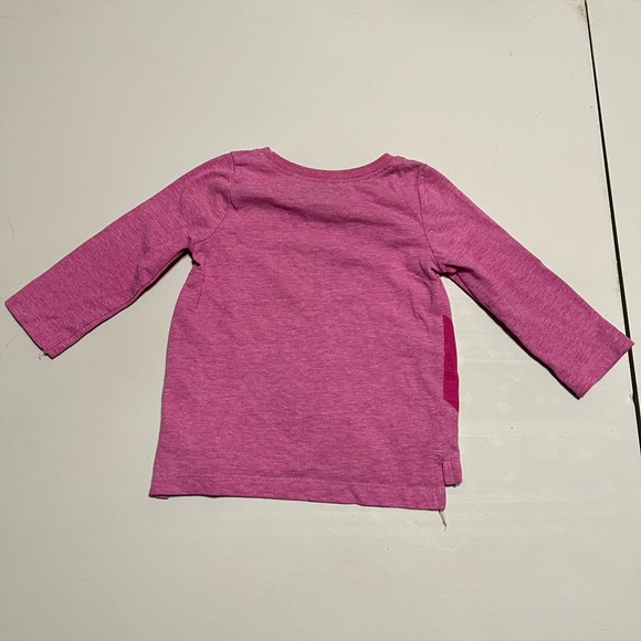 🌟5/$25 OshKosh Long Sleeve Heart Tee Size 12 Months - Picture 2 of 3